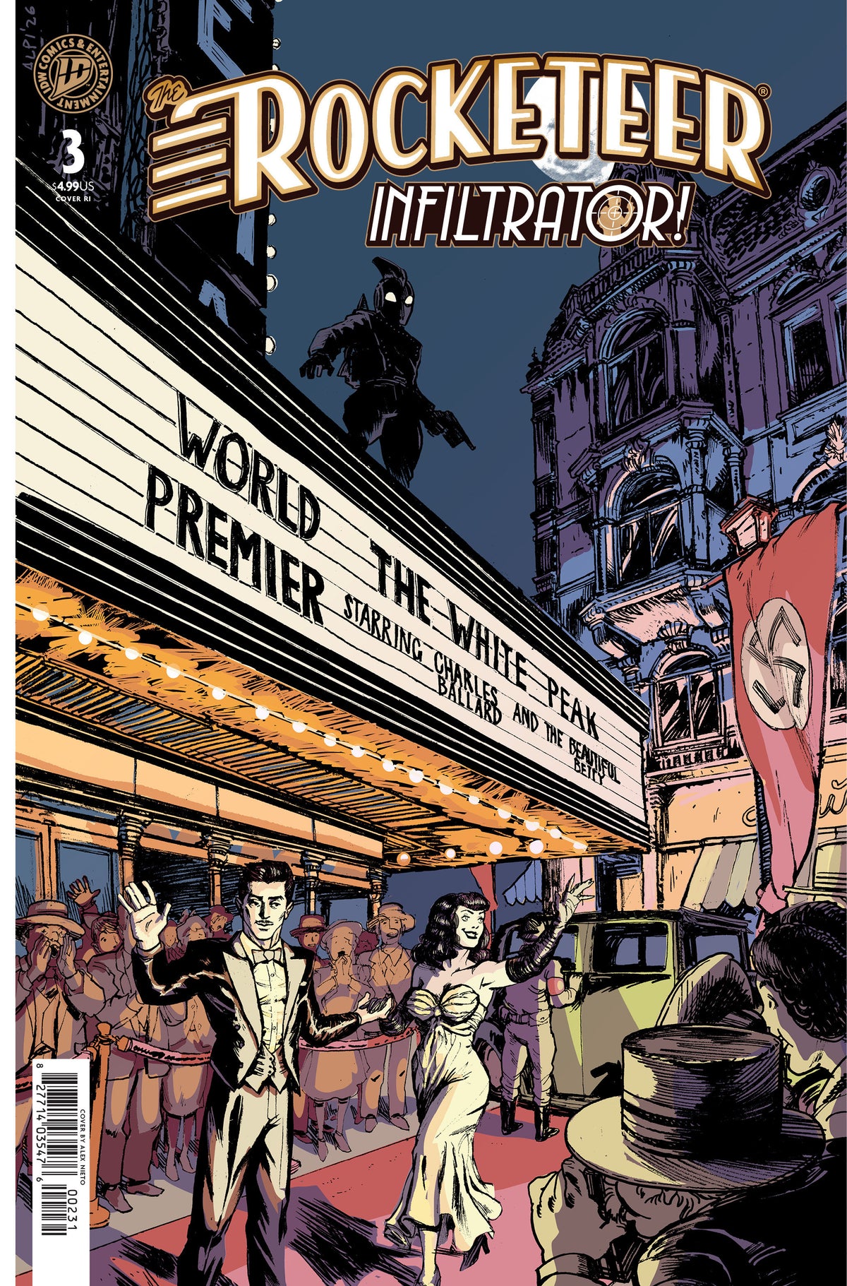The Rocketeer: Infiltrator! #3 Variant Ri (10) (Alpi)