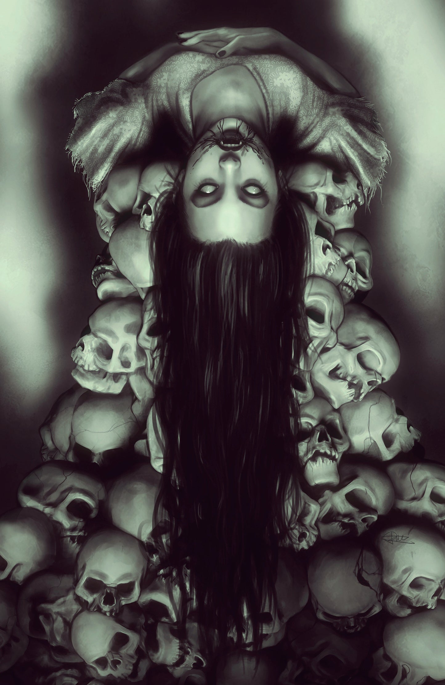 Hello Darkness #10 F 1 in 10 Variant Edition (Full Art, Puebla)