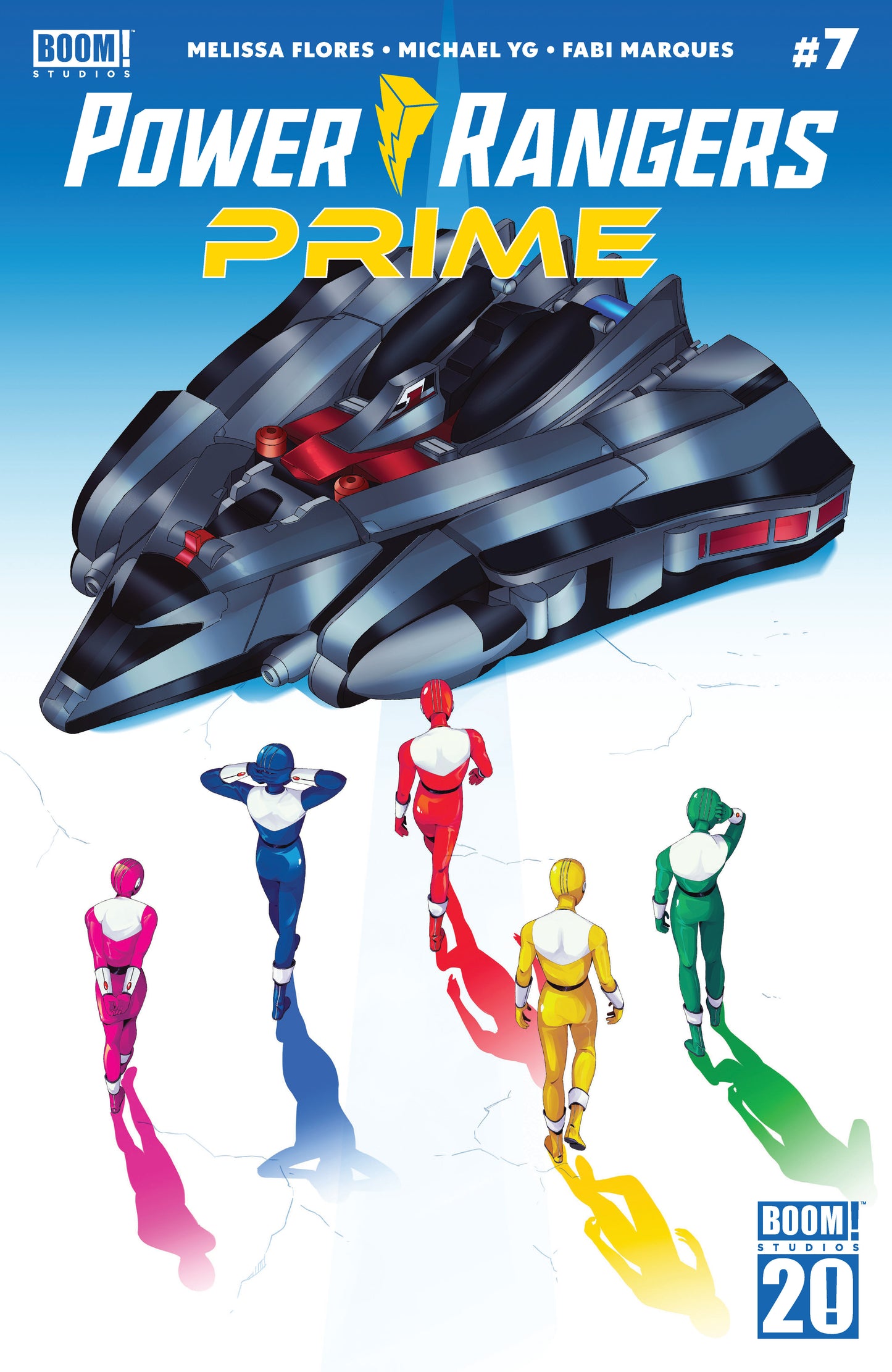 Power Rangers Prime #7 B Variant (Dressed, Cree)