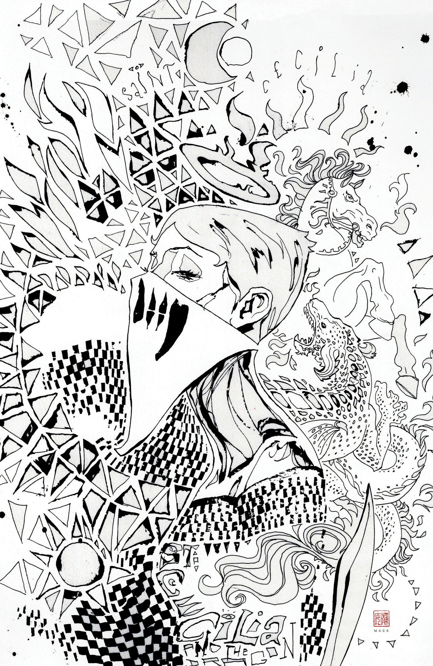Fall Of The House Of Slaughter #1 E 1:20 Variant Edition (Full Art, Mack)