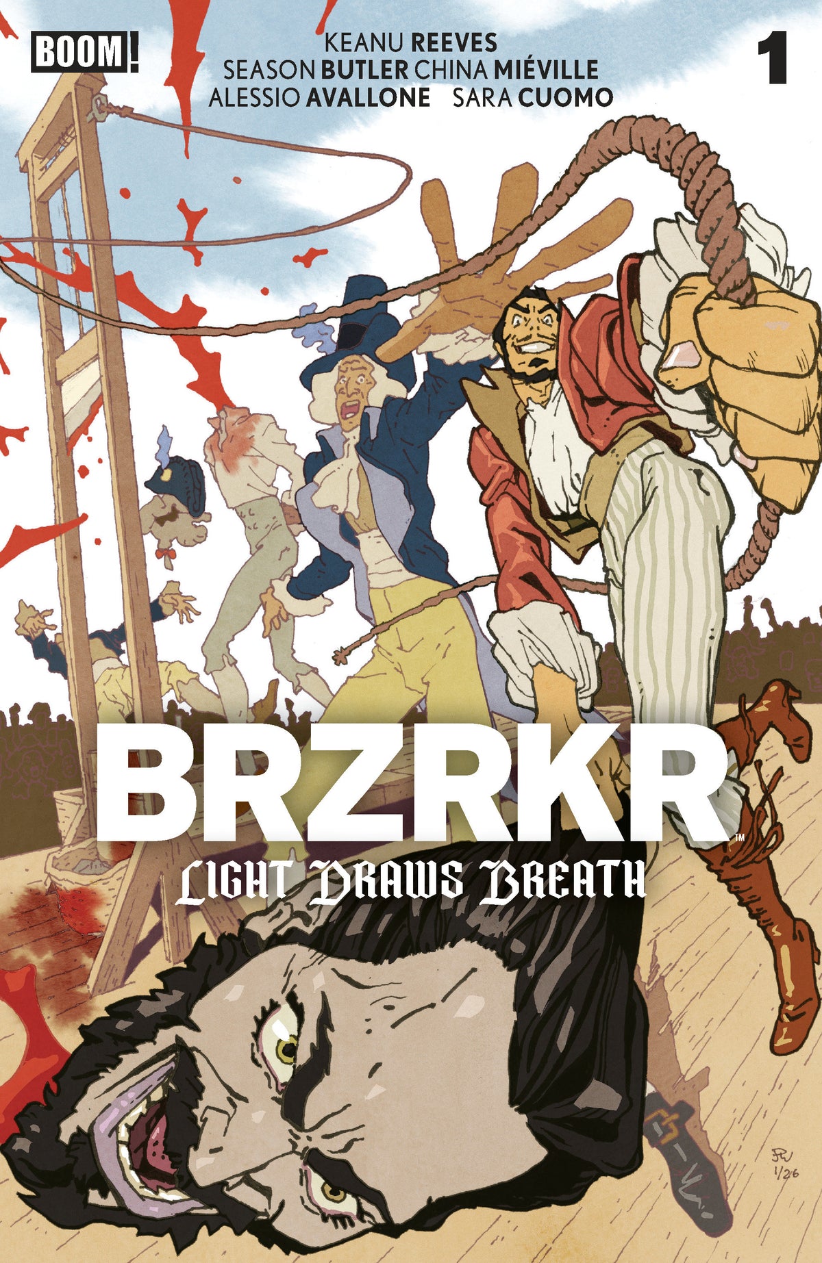 Fdraws BRZRKR: Light Draws Breath #1 D Foil Variant (Dressed, Foil, Wimberly ...