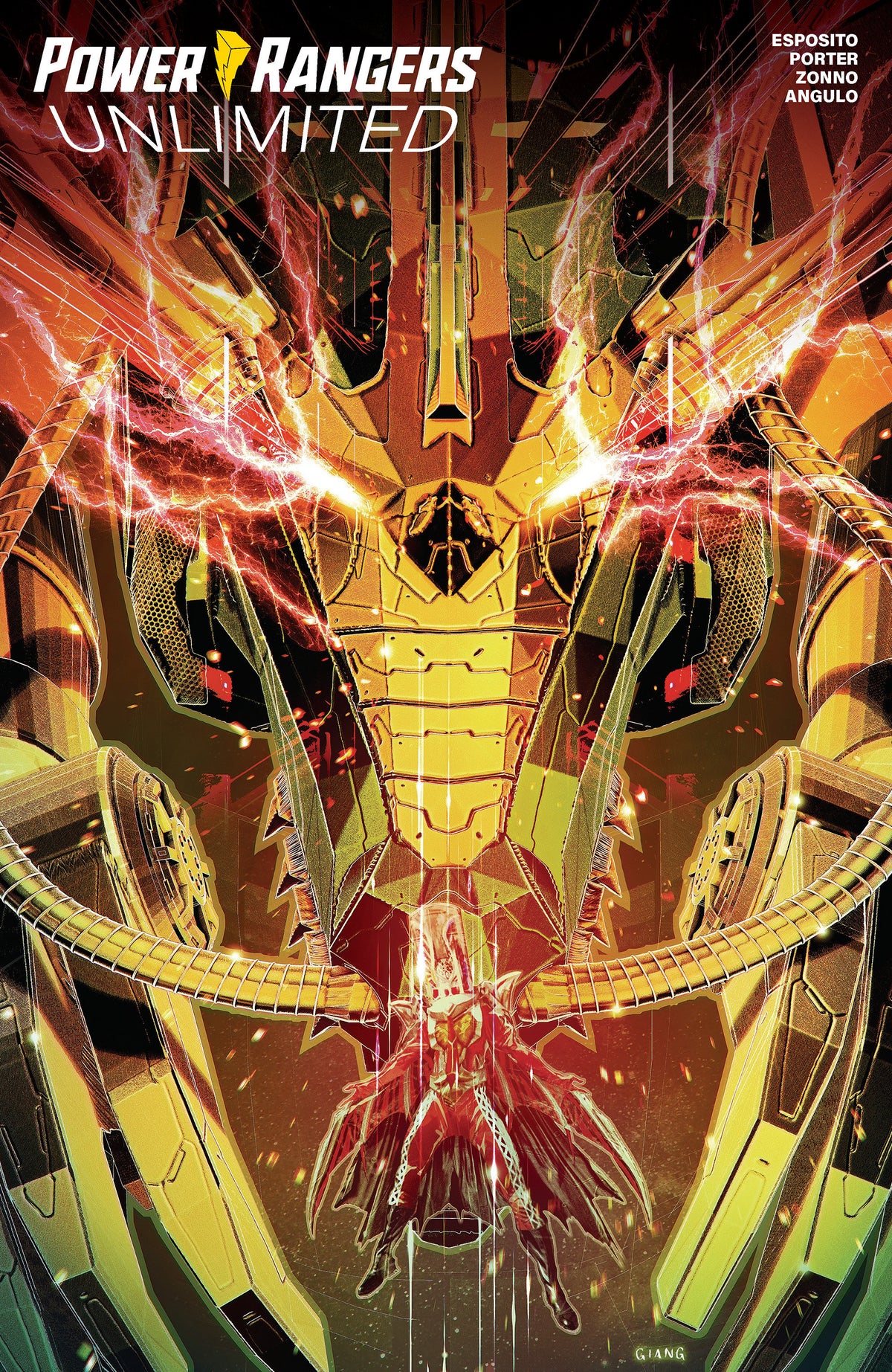 Power Rangers Unlimited #3 I Foc Reveal Variant (Dressed, Giang)