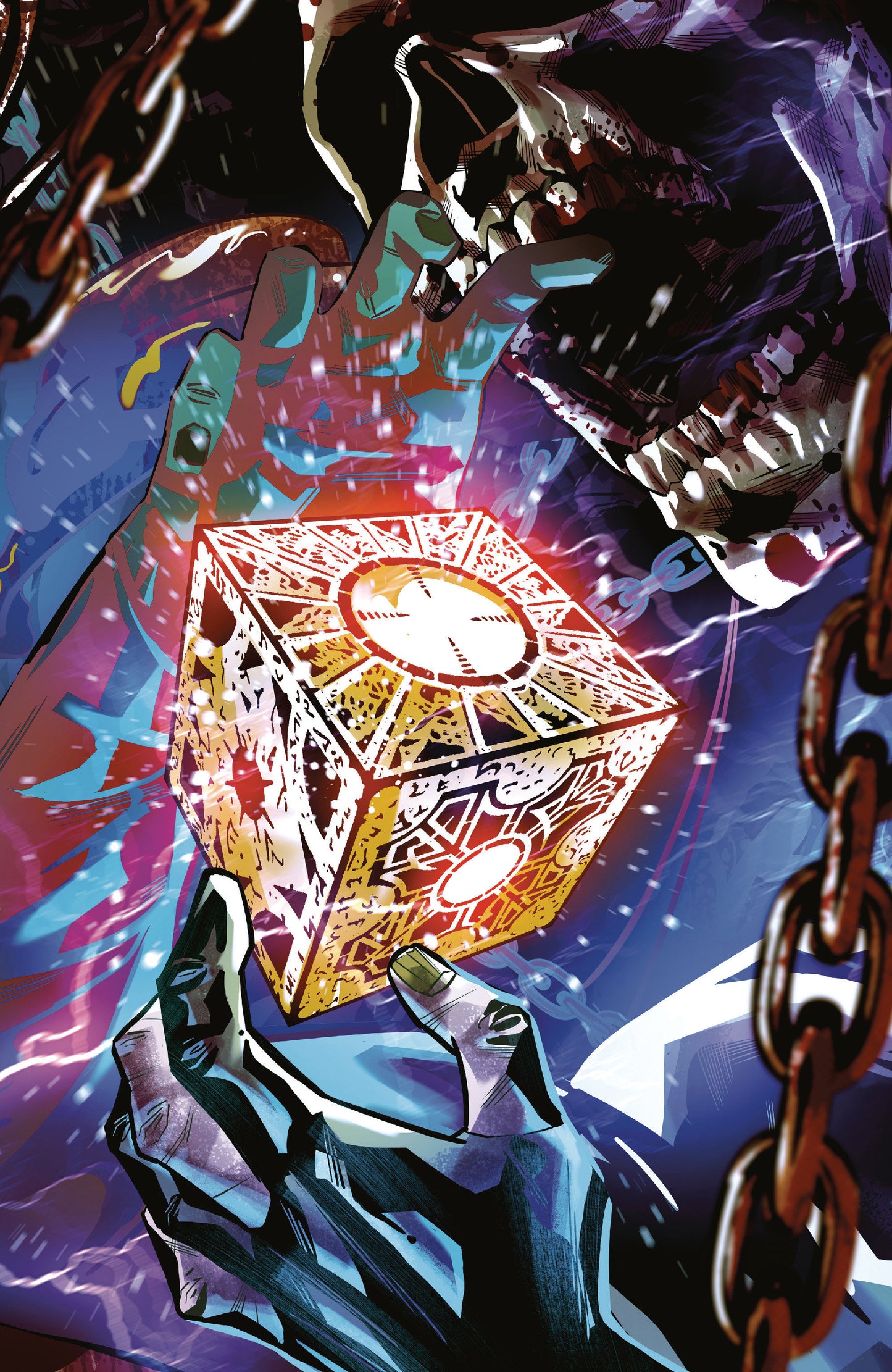 Hellraiser: Resurrections   New Wounds #1 D 1 in 10 Variant Edition (Full Art, Sabbatini)