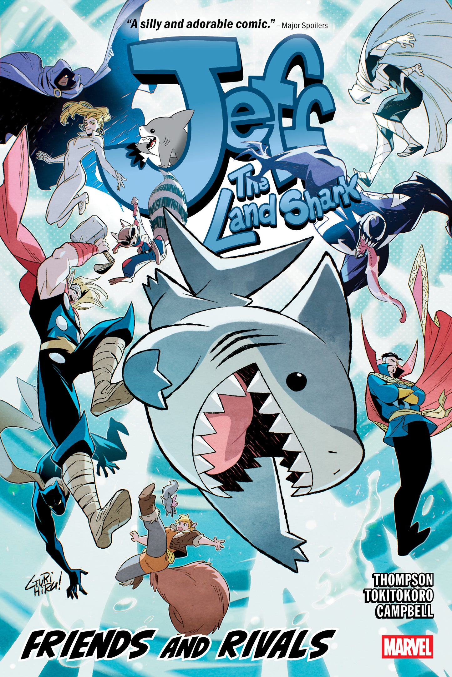 Jeff The Land Shark: Friends And Rivals