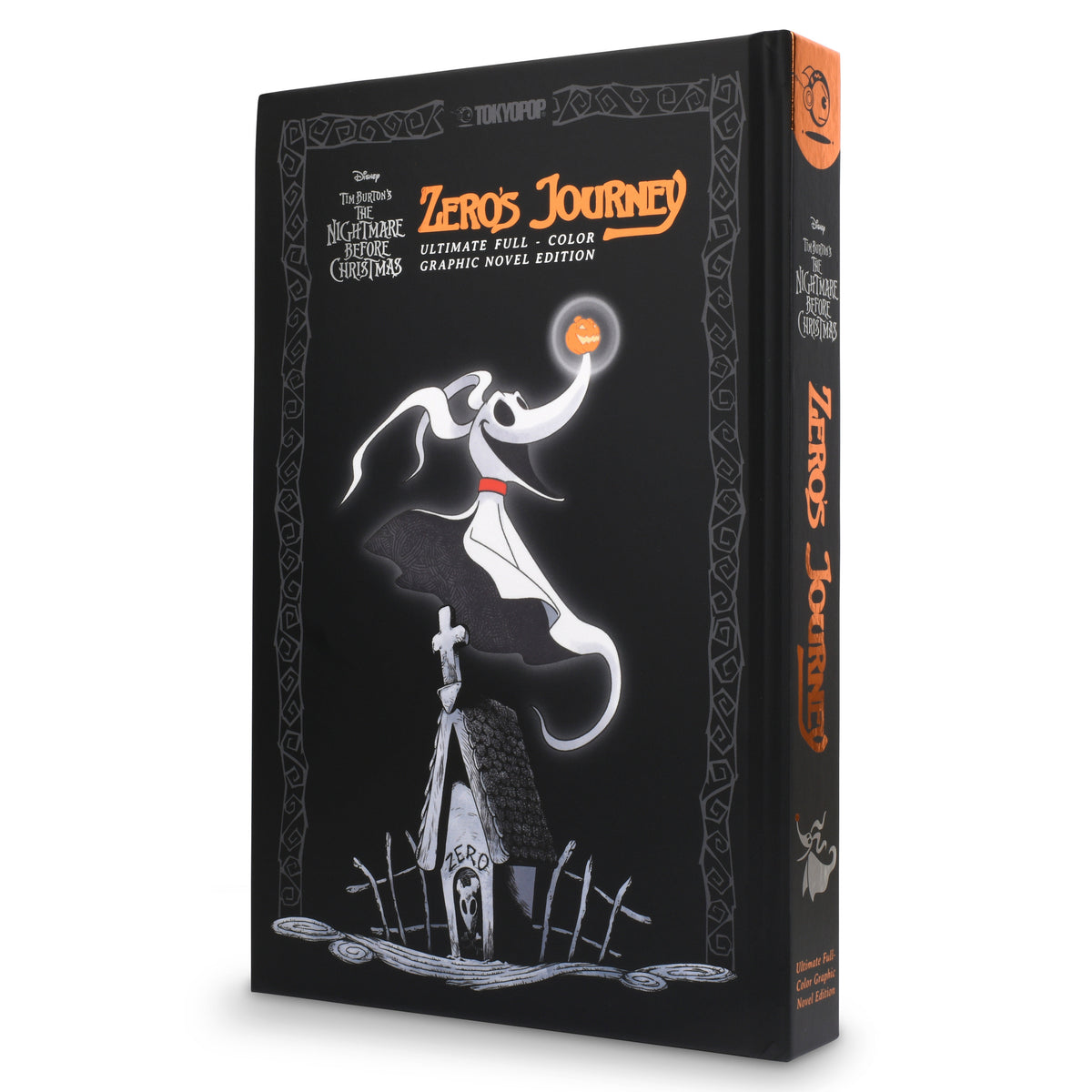 Disney Manga: Tim Burton's The Nightmare Before Christmas   Zero's Journey (Ultimate Full Color Graphic Novel Edition With Sprayed Edges)